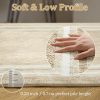 global sourcing ojia modern bordered kitchen rugs non slip washable, 2'x3' entryway rug thin soft small area rug indoor door mat non-shedding throw carpet bathroom rugs for bedside bedroom oem/odm services