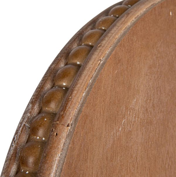 wholesale direct whitewashed round decorative wood tray bulk purchase at factory prices