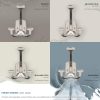 competitive pricing amerock h37004g10 | vicinity triple prong decorative wall hook | satin nickel hook for coats, hats, backpacks, bags | hooks for bathroom, bedroom, closet, entryway, laundry room, office one-stop wholesale