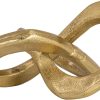 dropship from factory bloomingville gold abstract metal figurine mass production supply