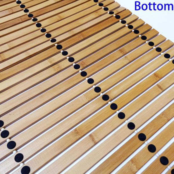 manufacturer direct hjjkkh bath mat rayon derived from bamboo, foldable floor shower bath mat for bathroom, bathtub, shower, sauna, hot tub trade price