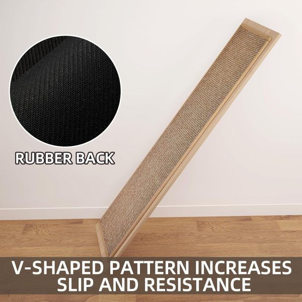 manufacturer direct kitchen mat set of 2 pcs, cushioned non slip rugs for kitchen floor, absorbent runner comfort standing mats washable for kitchen, office, home (brown, 17.3"x47"+17.3"x30") trade price