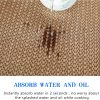 manufacturer direct lufeijiashi small kitchen rugs and mats non skid washable kitchen runner rug absorbent farmhouse style kitchen floor mats for in front of sink (light coffee, 20x32) trade price