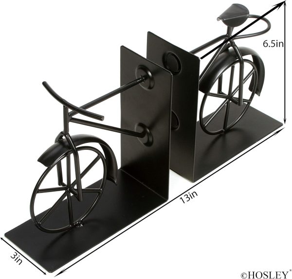 supplier direct hosley's 6.5" high,bookend, retro cycle vintage antique classic bike. ideal gift for wedding, home, party favor, spa, reiki, meditation, bathroom settings o6 wholesale prices