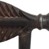 supplier direct creative co-op bronze arrow shaped cast iron bookends (set of 2 pieces) wholesale prices