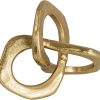 dropship from factory bloomingville gold abstract metal figurine mass production supply