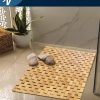 manufacturer direct royalhouse bamboo bath mat 16 x 27 inches (w x l), bathroom shower and tub mats, accessories for bathroom sauna spa tub and outdoor 27.5" x 16" trade price
