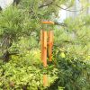 producer to buyer mumtop bamboo wind chimes, outdoor wooden wind chime with amazing deep tone for garden, patio, home or outdoor decor discounted pricing