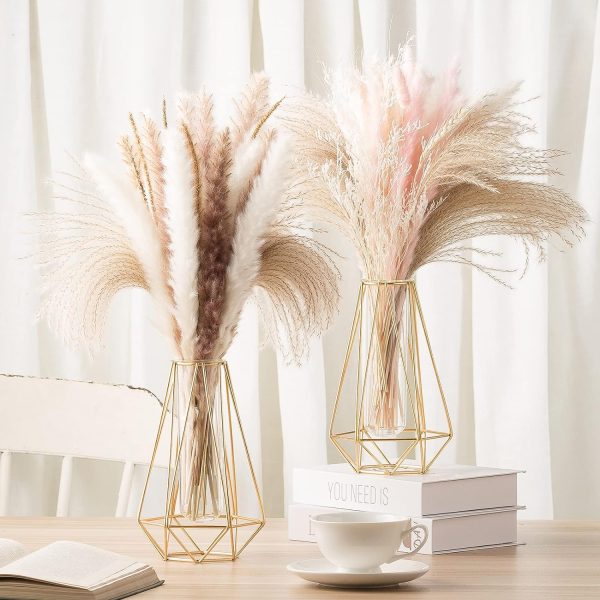 oem/odm services gold vase for home decor,flower vase for decor,geometric vases for centerpieces,gold glass vase for wedding decorations,gold vases for centerpieces,gold test tube vase (8.5 inch gold) affordable bulk deals