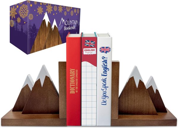 supplier direct decorably wooden kids bookends for kids - book ends for kids books, book ends for shelves, mountain book ends wood, bookend book ends for heavy books, book ends kids room, kid book ends boy bookends wholesale prices