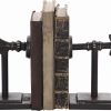 supplier direct creative co-op bronze arrow shaped cast iron bookends (set of 2 pieces) wholesale prices