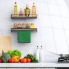 bulk purchase meangood floating shelves wall mounted set of 2, rustic wood wall storage shelves for bedroom,living room,bathroom, kitchen torched wood trade price