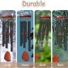 producer to buyer 28" wind chimes for outside. deep tone lovely wind chimes with 6 aluminum tubes courtyard decoration. windchimes outdoor create an enjoyable atmosphere & give mom a gift discounted pricing