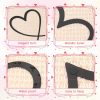 factory direct koyiltd 4 pcs metal heart wall art bedroom modern bedroom decor beautiful love heart wall decor metal wall decor above bed wall decor for valentine's day or christmas (black, romantic) volume discount