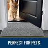 global sourcing olanly dog door mat for muddy paws 30x20, absorbs moisture and dirt, absorbent non-slip washable mat, quick dry chenille, mud mat for dogs, entry indoor door mat for inside floor, grey oem/odm services