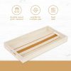 wholesale direct wood serving tray with handles - five piece nested breakfast wood tray - wooden crafts couch tray for organizing - food trays for party buffet montessori bathroom - wood trays for serving & catering bulk purchase at factory prices