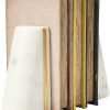 supplier direct main + mesa geometric marble bookends with brass inlay, white wholesale prices