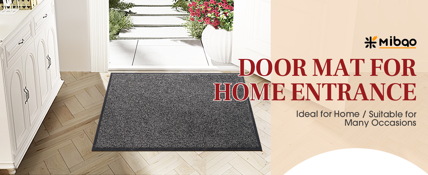 global sourcing mibao dirt trapper door mat for indoor&outdoor, 17