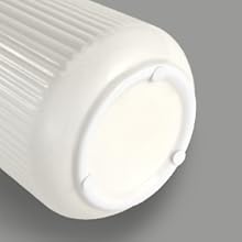 oem/odm services white ceramic vase, gukjob flower vase ceramic vase for flowers, decorative white vase for pampas grass, small vase for home living room dining table farmhouse office decor (white) affordable bulk deals