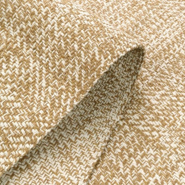 manufacturer direct leevan washable bathroom rug, 2'x3' low profile entryway rug tan front door mat cotton reversible kitchen mat boho bedroom rug farmhouse carpet for foyer front porch decor trade price
