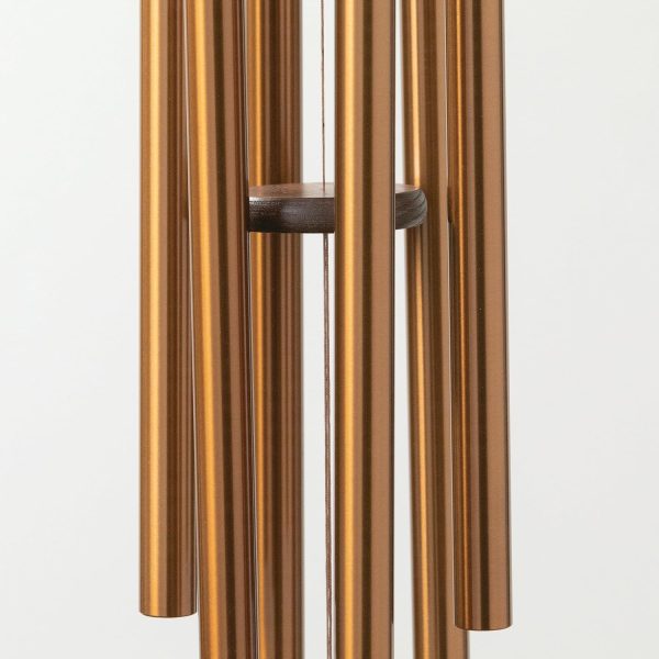producer to buyer woodstock wind chimes original amazing grace chime, 40" bronze wind chimes for outside, outdoor decor for your patio, porch, and garden discounted pricing