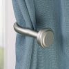 bulk purchase decopolitan cap curtain holdback, nickel factory discount