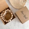 bulk purchase decoazul curtain tiebacks - curtain holdbacks - boho curtain tiebacks - farmhouse curtain holder - wood bead curtain ties - curtain tie backs - curtain hooks - curtain holder - wood curtain holdbacks factory discount