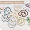 bulk purchase wooden magnetic curtain tiebacks 4 pcak, curtain tie backs for curtain holders for wall, curtain pull backs, curtain ties for drapes dark grey factory discount