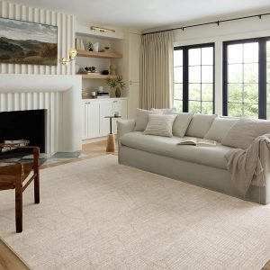 manufacturer direct loloi ii kamala collection kam-03 natural/mist 5'-3" x 7'-9" area rug trade price
