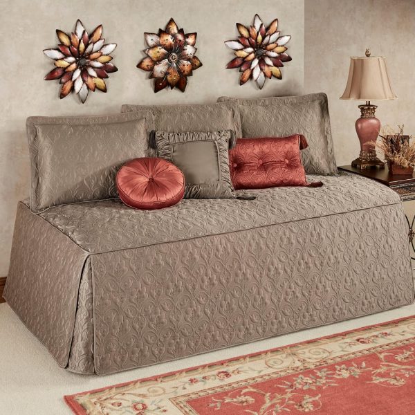 factory direct touch of class arris layered floret wall art - metal - multi metallic - copper, bronze, gold, silver - striking blossom decor for bedroom, living room, dining room, entryway, foyer volume discount