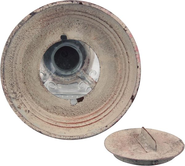 custom wholesale stonebriar antique white metal votive candle lantern with handle oem/odm services