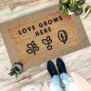 global sourcing earthall boho area rug 2x3 ft washable rugs for entryway braided throw rugs with rubber backing door mat indoor outdoor entrance small cotton woven carpet for kitchen foyer front door, tan/brown oem/odm services