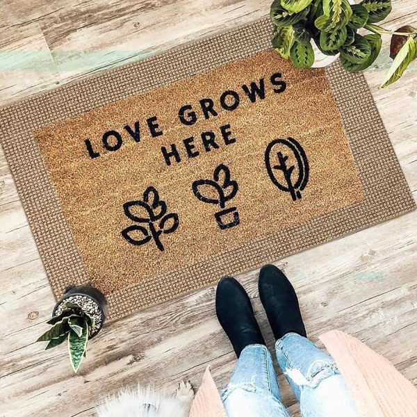 global sourcing earthall boho area rug 2x3 ft washable rugs for entryway braided throw rugs with rubber backing door mat indoor outdoor entrance small cotton woven carpet for kitchen foyer front door, tan/brown oem/odm services