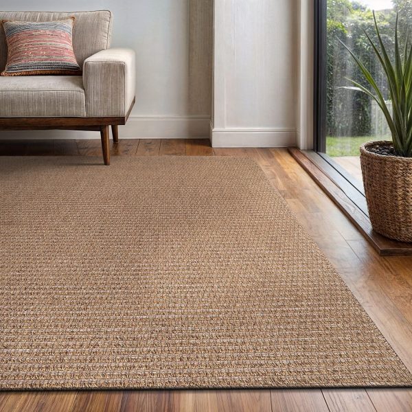 manufacturer direct easy jute rug 5x7, indoor outdoor natural color farmhouse area rugs for living room, kitchen rug high traffic area, washable easy to clean solid boho woven design outside carpet trade price