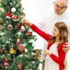 dropship from factory mini christmas ornaments, sooez set of 24 cute miniature resin christmas tree ornament figures advent calendar fillers, durable & well-crafted 3-d figurines with gold loops for easy hanging mass production supply