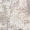 manufacturer direct pasargad home mirage bamboo silk abstract area rug - hand-loomed grey/blue rugs for living room, bedroom, home, 5' 0" x 8' 0" trade price