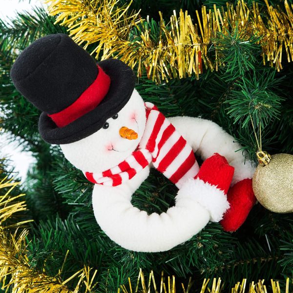 bulk purchase ogrmar 2 pack christmas curtain buckle doll santa & snowman creative curtain tieback hold back fastener,christmas wine bottle topper for xmas holiday home window decoration (red and white) factory discount