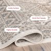 global sourcing nuloom 3x5 becca traditional tiled area rug, beige, faded transitional design, stain resistant, for bedroom, dining room, living room, hallway, office, kitchen, entryway oem/odm services