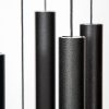 producer to buyer corinthian bells by wind river - 30 inch black wind chime for patio, backyard, garden, and outdoor decor (aluminum chime) made in the usa discounted pricing