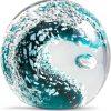 dropship from factory hand blown glass figurines ball ocean waves,paperweight glass ball,home decor collectible,aquarium decor,office decor ocean lovers mass production supply