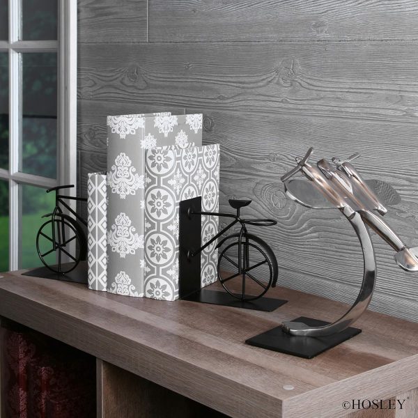 supplier direct hosley's 6.5" high,bookend, retro cycle vintage antique classic bike. ideal gift for wedding, home, party favor, spa, reiki, meditation, bathroom settings o6 wholesale prices