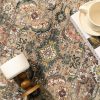 global sourcing 2x3 washable area rug brown vintage distressed entryway kitchen non slip low pile throw rug living room bedroom indoor doormat small soft carpet for entrance dining room bathroom oem/odm services