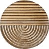 bulk purchase musanpou hand-carved wood wall decor featuring artistic round design for farmhouse and country-style interiors | wall art decoration | 11.8 inches x 11.8 inches (natural) trade price