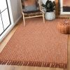 manufacturer direct lahome boho kitchen rug, 3x5 fall rugs for bedroom lightweight bathroom area rug woven indoor door mats for entryway with tassels, farmhouse throw rug non shedding floor carpet for office dorm trade price