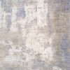 manufacturer direct pasargad home mirage bamboo silk abstract area rug - hand-loomed grey/blue rugs for living room, bedroom, home, 5' 0" x 8' 0" trade price