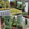 producer to buyer small wind chimes for outside, wind chimes outdoor with 6 tuned tubes, memorial wind chimes for garden, patio and home discounted pricing