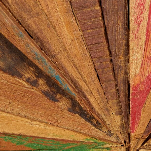 bulk purchase deco 79 teak wood starburst handmade home wall decor radial wall sculpture, wall art 39" x 1" x 18", brown trade price