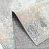 manufacturer direct 6x9 washable area rug blue cream abstract modern living room bedroom large throw rug non slip soft thin simple indoor floor carpet for dining room office entryway kitchen nursery decor trade price