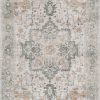 global sourcing genimo area rug 2x3 doormat, machine washable low pile rugs, small retro chenille entryway mat for entrance, hallway, kitchen and corridor, light taupe brown oem/odm services