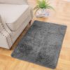 global sourcing ophanie small throw rugs for bedroom, 2x3 non slip mini area rug, affordable fluffy grey carpet, door entryway indoor inside front entrance dog mat, home decor aesthetic, nursery oem/odm services